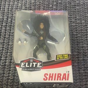 WWE Elite Shirai Figure in Black and Green